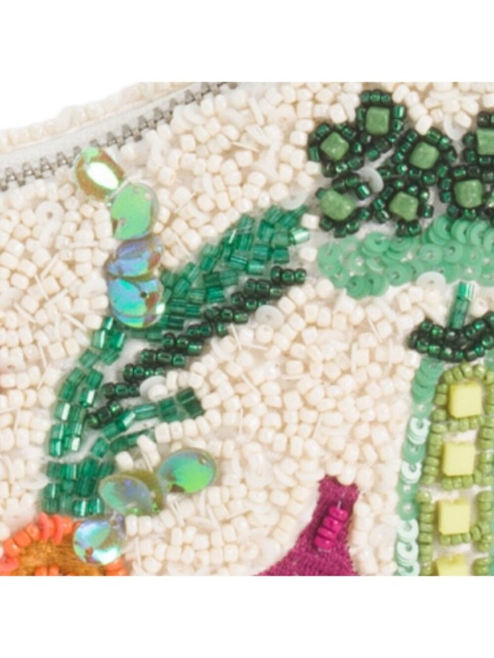 MADE IN INDIA Garden Beaded Shoulder Bag - Picture 5 of 5